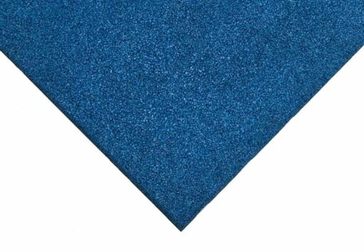 Loseta de caucho azul 100 x 100 cm