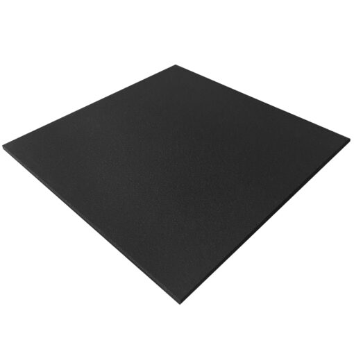 Losetas de caucho alta densidad Premium color negro 100 x 100 cm