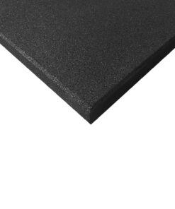 Losetas de caucho alta densidad Premium color negro 100 x 100 cm